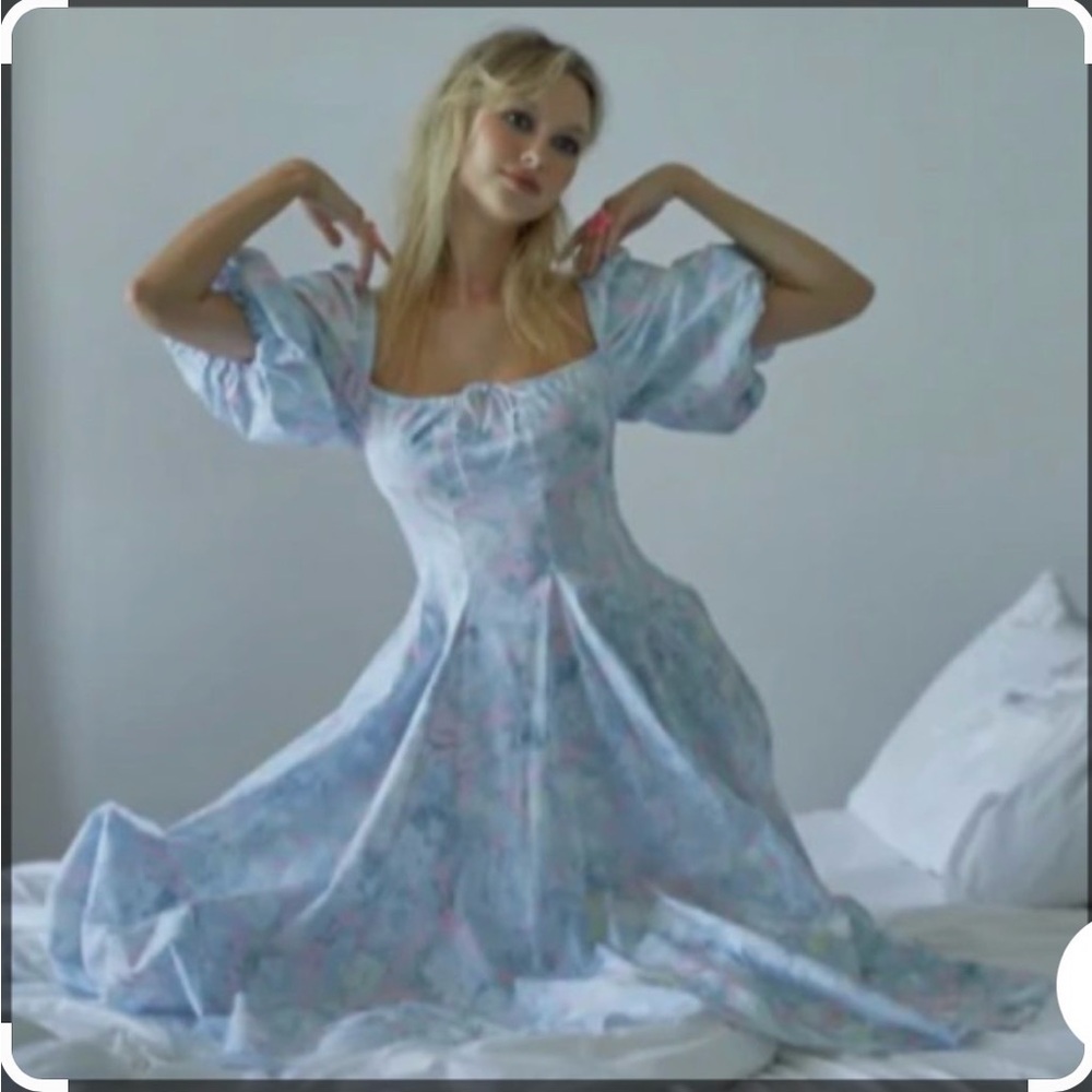 GUC Selkie Monet Day Dress - L